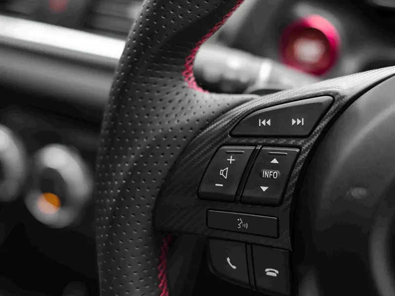 commande au volant